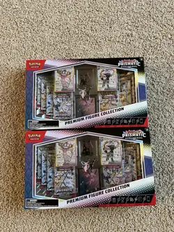 Pokemon TCG Prismatic Evolutions Premium Figure Collection | SEALED Lot Of 5 - Image 1
