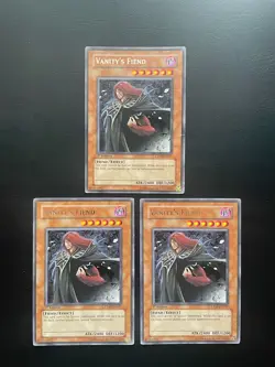Yugioh Vanity's Fiend CDIP-EN017 1st Edition Rare HP X3 - Image 1