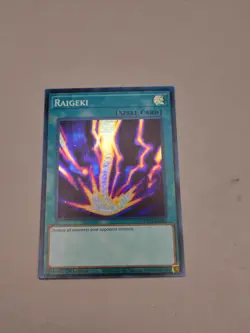 Yugioh Raigeki SDCH-EN021 1st Edition Super Rare Spirit Charmers NM - Image 2