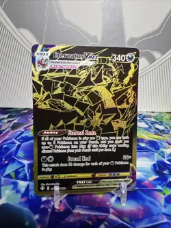Pokemon Card Eternatus VMAX SV122/SV122 Shining Fates Gold Full Art NM - Image 1