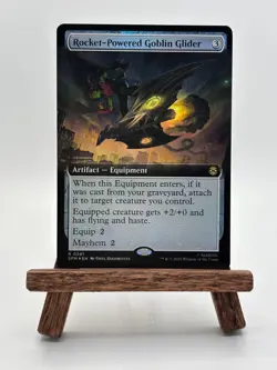 Rocket-Powered Goblin Glider(Extended Art) Foil -SPM 281 MTG Magic The Gathering - Image 1