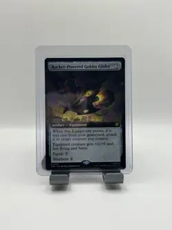 MTG, Rocket-Powered Goblin Glider (Extended Art) $3 ORDER MIN - Regular - SPM - Image 1