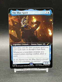 The Blue Spirit Extended Art MTG Avatar: The Last Airbender: Eternal-Legal - Image 1