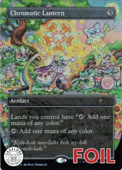 MTG Chromatic Lantern (Confetti Foil) (2329) | NM Foil | Secret Lair Furby {SLD} - Image 1