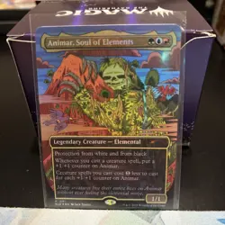 MTG x1 Animar, Soul of Elements Secret Lair Foil NM - Image 1