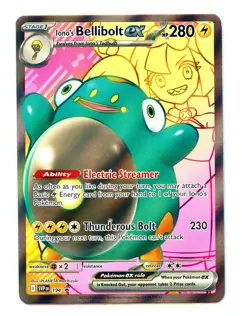 Ionos Bellibolt ex - Pokemon TCG Journey Together Black Star Promo SVP 194 - NM* - Image 1