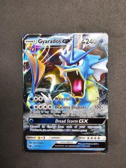 Pokemon TCG - SM Crimson Invasion Gyarados GX 18/111 - Near Mint - Image 1