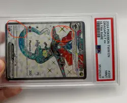 2024 POKEMON TWM EN-TWILIGHT MASQUERADE ULTRA RARE #200 DRAGAPULT EX PSA 9 - Image 3