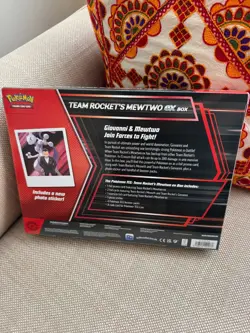 Pokemon TCG Team Rocket's Mewtwo Ex Box - Sealed/New - Image 2