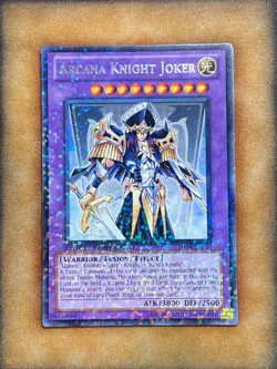 Yugioh Arcana Knight Joker DT04-EN037 Duel Terminal Rare NM - Image 1