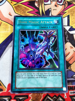 Dark Magic Attack ast-095 Unltd Ed (MP/HP) Ultra Rare Yu-Gi-Oh! - Image 1