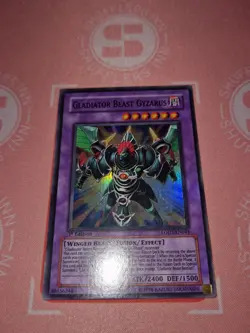 Gladiator Beast Gyzarus (LP) LODT-EN044 Super Rare 1st Edition - Image 1