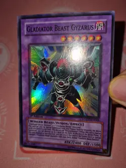 Gladiator Beast Gyzarus (LP) LODT-EN044 Super Rare 1st Edition - Image 4
