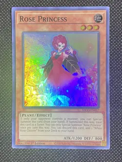 YuGiOh! - Rose Princess KICO-EN017 Super Rare 1st Edition Lightly Played - Image 1