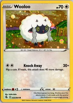 Wooloo - (Cosmos Holo) Holo Promo Miscellaneous Cards & Products 222/264 NM - Image 1