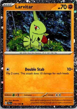 Larvitar - (Cosmo Foil) Holo Promo Miscellaneous Cards & Products 110/193 NM - Image 1