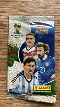 Panini, World Cup Brasil 2014, Adrenalyn XL Trading Cards, 4 Booster, Brazil WM - Image 1