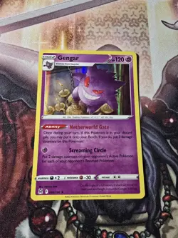 Gengar 66/196 Lost Origin Holo Rare Pokemon Card Pokemon TCG 066/196 LP - Image 1