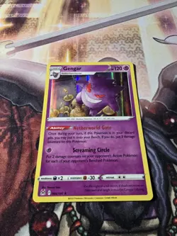 Gengar 66/196 Lost Origin Holo Rare Pokemon Card Pokemon TCG 066/196 LP - Image 2