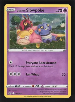 Galarian Slowpoke Promo SWSH: Sword & Shield Promo Cards SWSH126 NM - Image 1