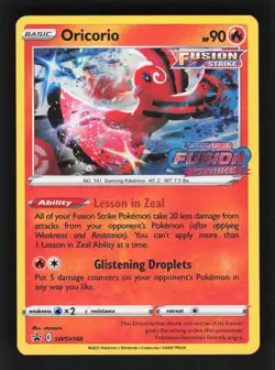 Oricorio - (Prerelease) Promo SWSH: Sword & Shield Promo Cards SWSH168 NM - Image 1
