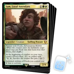 SAM, LOYAL ATTENDANT X4 The Lord Of The Rings: Tales Of Middle-earth Commander - Image 1