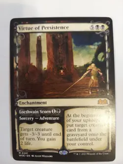 Virtue of Persistence (Showcase) Wilds of Eldraine Regular - Image 1