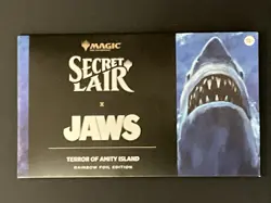 Secret Lair x JAWS: Terror of Amity Island | Rainbow Foil Edition | Sealed - Image 2