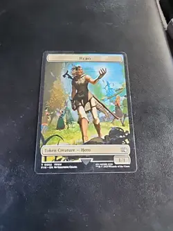 Hero/Food - Token - Final Fantasy MTG Magic the Gathering - Image 1