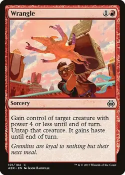1x Wrangle NM Eng MTG - Aether Revolt - Image 1