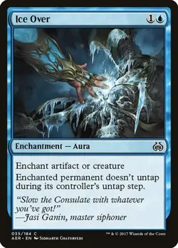 1x Ice Over NM Eng MTG - Aether Revolt - Image 1