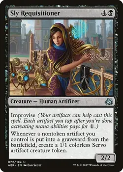 1x Sly Requisitioner NM Eng MTG - Aether Revolt - Image 1