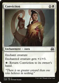 1x Conviction NM Eng MTG - Aether Revolt - Image 1