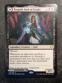 Tergrid, God of Fright / Tergrid's Lantern - Kaldheim (MTG) - Image 1