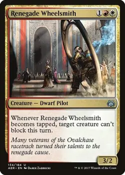 1x Renegade Wheelsmith NM Eng MTG - Aether Revolt - Image 1