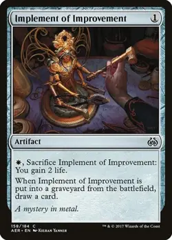 1x Implement of Improvement NM Eng MTG - Aether Revolt - Image 1