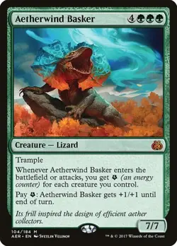 1x Aetherwind Basker NM Eng MTG - Aether Revolt - Image 1