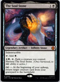 The Soul Stone 66 Marvel's Spider-Man NM MTG - Image 1