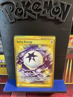 Pokemon Spiky Energy Secret Rare 190/159 Journey Together NM - Image 1