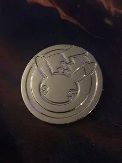 Celebrations 25th Anniversary Coin - Silver Metal Coin Official Pokemon TCG - Image 1