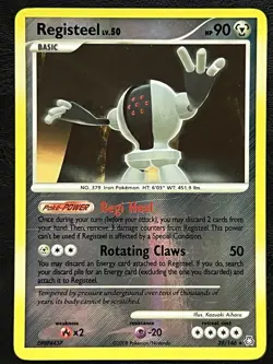 Pokemon Registeel Reverse Holo - Legends Awakened - 39/146 MP - Image 1