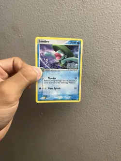 Pokemon TCG Card 2006 EX Crystal Guardians - Lombre 37/100 Reverse Holo - Image 1