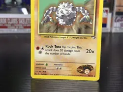 Pokemon TCG Gym Heroes - Brock’s Graveler #40/132 - Common Non-Holo Card - Image 3