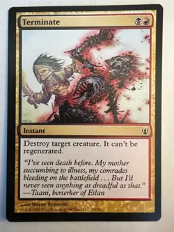 Terminate Archenemy - Near Mint - MTG Magic the Gathering Card - Image 1