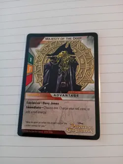 Upper Deck Pirates Of The Caribbean Tcg Gold Card Majesty Of The Deep - Image 1
