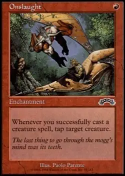 4x Onslaught ~ Lightly Played Exodus MTG Magic x4 4 UltimateMTG Playset Red Card - Image 1