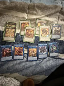 Yugioh Jurrac Fire King Deck+extra Deck + Additional Fire King Cards - Image 1