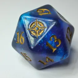 Magic The Gathering March Of The Machine Aftermath D20 Spindown Dice - Image 1