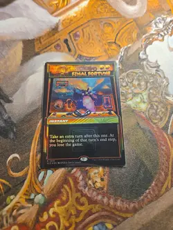 Final Fortune Foil MTG Secret Lair - Pack Fresh - - Image 1