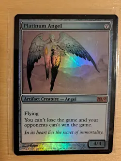Platinum Angel M10 (Magic the Gathering) Foil - Image 1